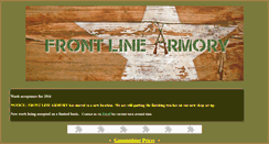Desktop Screenshot of frontlinearmory.com